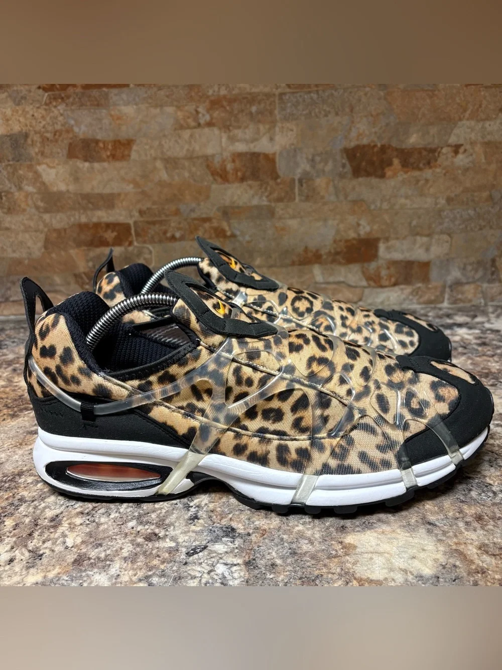 Nike Air Kukini Leopard Print Men's Slip-On Sneakers Size 12